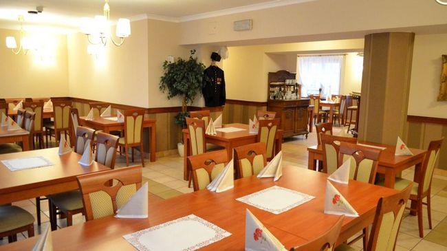 Hotel Malinowski Economy Gliwice Restoran foto